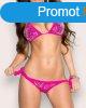  Micro felss bikini, flitteres, pink S-L mret 