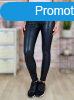 Gumis derek, vkonyan blelt, zsebes, fekete mbr leggings