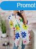 Virgmints, vgig gombos, 100% pamut ingruha L-XL