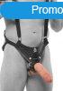 Pipedream King Cock Hollow Strap On 10 Inch
