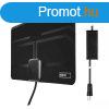 Szobaantenna EM-9023, 0?25 km, DVB-T2, DAB, LTE/4G szr J06