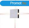 4-Sides-S oldalfali ngyzet alak LED lmpatest, fehr (4W) 