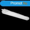 Led fnycsvel szerelt por s pramentes lmpatest 2x18W 400
