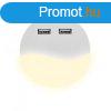 jszakai irnyfny LED lmpa (0.45W - kr) 2db USB csatlakoz