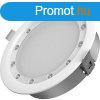 UV-C LED panel 18W 1440lm, 4000K, sllyesztett, kerek, norm