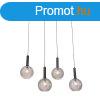Design lglmpa fekete fstveggel 4-lmps - Chico