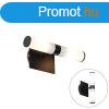 Modern frdszobai fali lmpa fekete IP44 2 lmps - Bath