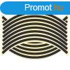 16 db Tuning felni csk #Fekete