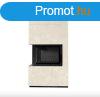 KRATKI FLOKI BOX 8 kW OXIDE BIANCO SZN KLS, FEKETE BELS
