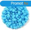 Miniduo gyngy - Blue Turquoise - 2.5x4mm