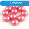 Candy - Cseh prselt ktlyuk gyngy - Pastel Pink - 8mm
