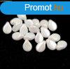 Pip cseh prselt veggyngy - Alabaster Pearl Luster - 5x7mm