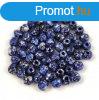 Cseh csiszolt goly gyngy - Tweedy Blue - 3mm