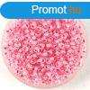 Preciosa cseh ksagyngy - Pink Lined Crystal - 10/0