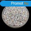 Miyuki ksagyngy - 1001 - Silver Lined Crystal AB - mret:8