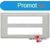 Legrand Program Mosaic 2x10 modulos keret, alumnium , Legra