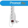 EMOS P1621R, Hosszabbt 1,5 m / 6 aljzat / kapcsols / feh