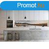 Wallplex PLUS+ falburkol hll konyhapanel Natural, vzll