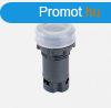 Nyomgomb fekete No+Nc IP44