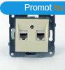 Panasonic Karre Plus RJ45 CAT 5E dupla FALI ALJZAT bzs (ker