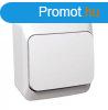 Schneider Electric CEDAR PLUS Egyplus kapcsol, IP44, feh