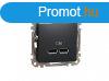 J SEDNA Dupla USB tlt, A+A, 2.1A, antracit