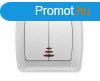 Panasonic Carmen Led csillrkapcsol 105 fehr keret