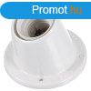Foglalat E27 manyag ferde, talpas max.: 60W, 4A, 250V, feh