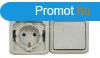 Legrand Forix egyplus kapcsol + 2P+F fldelt csatlakozal