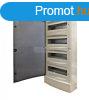 Schrack lakseloszt falon kvli 48 modul IP40 tltsz ajt