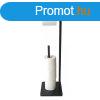 Kinghoff 2in1 bambuszfa wc kefe llvny wc papr tartval - 