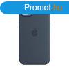 Apple iPhone 14 Plus Silicone Case with MagSafe Storm Blue