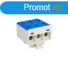 DIN RAIL TERMINAL 3X1.5-16MM GREY
