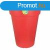 Virgcserp Riviera Piros Manyag Kerek  50 cm  50 x 66 cm
