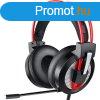 HellCrack Z11 gaming Piros Fejhallgat headset