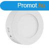 6W LED mennyezeti lmpa falon kvli kerek Termszetes fehr