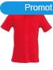 Frfi rvid ujj gallros pik pl, Kariban KA241, Red-XL
