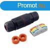Commel kbel told 0,08-2,5MM2 3-as vezetk sszektvel IP68