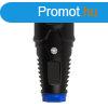 Commel fldelt dugalj, schuko, 16 A 250 V ~, gumi IP20