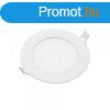 LED panel (modul), 6W, bepthet, kerek, fehr fny