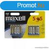 Maxell 18735 Mikro ceruza elem, 1,5V, (AAA, LR3 mret), 5 + 