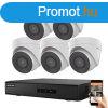 Hikvision 5 dome biztonsgi kamers IP kamera rendszer 2MP F