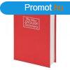 Book Safe Code knyv alak pnzkazetta