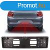 Carguard Rendszmtbla keretbe ptett tolatkamera + szenzo