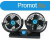Ventilltor 12V dupla (2x11cm)