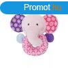 Lorelli Toys Plss csrg karika - Pink elefnt