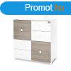 Lorelli Cupboard pelenkz komd - White & Coffee J
