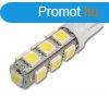 LED 12V T10 foglalat 13 ledet tartalmaz aut izz Hideg Fe