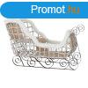 Karcsonyfagmb DKD Home Decor LED Fny Sznk Fehr 90 x 46