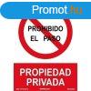 Jel Archivo 2000 PROHIBIDO EL PASO PROPIEDAD PRIVADA" p